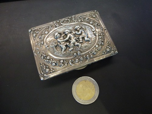 Rare tabatière argent - rare, en